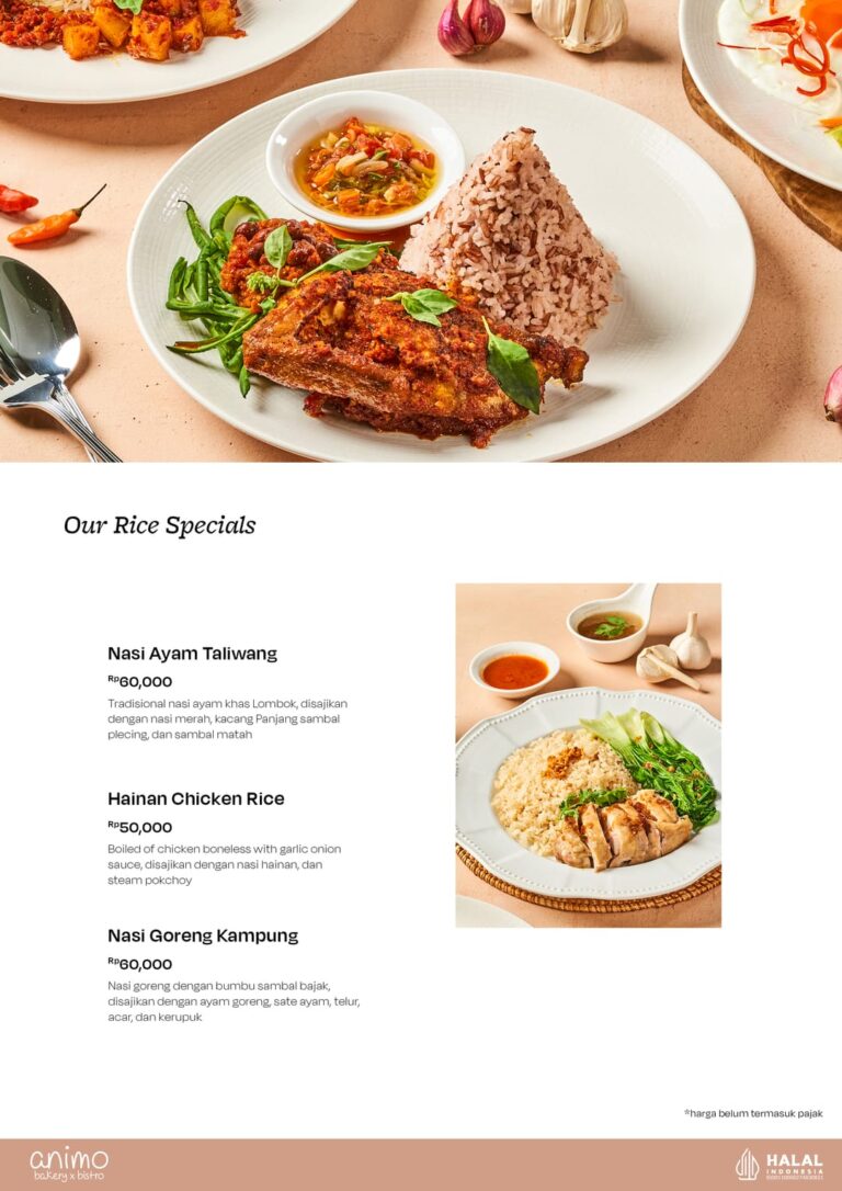 Our Rice Specials