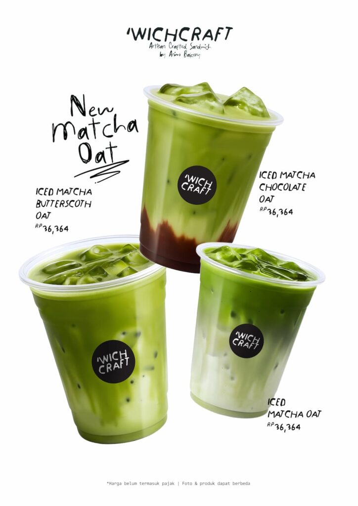 Animo Bakery - Menu Matcha Oat Hanya di WTC 2 Sudirman